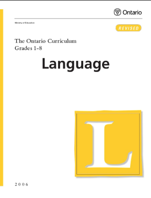 Ontario Language Curriculum